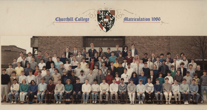 1986 matriculation photo