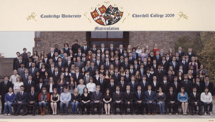 2009 matriculation photo